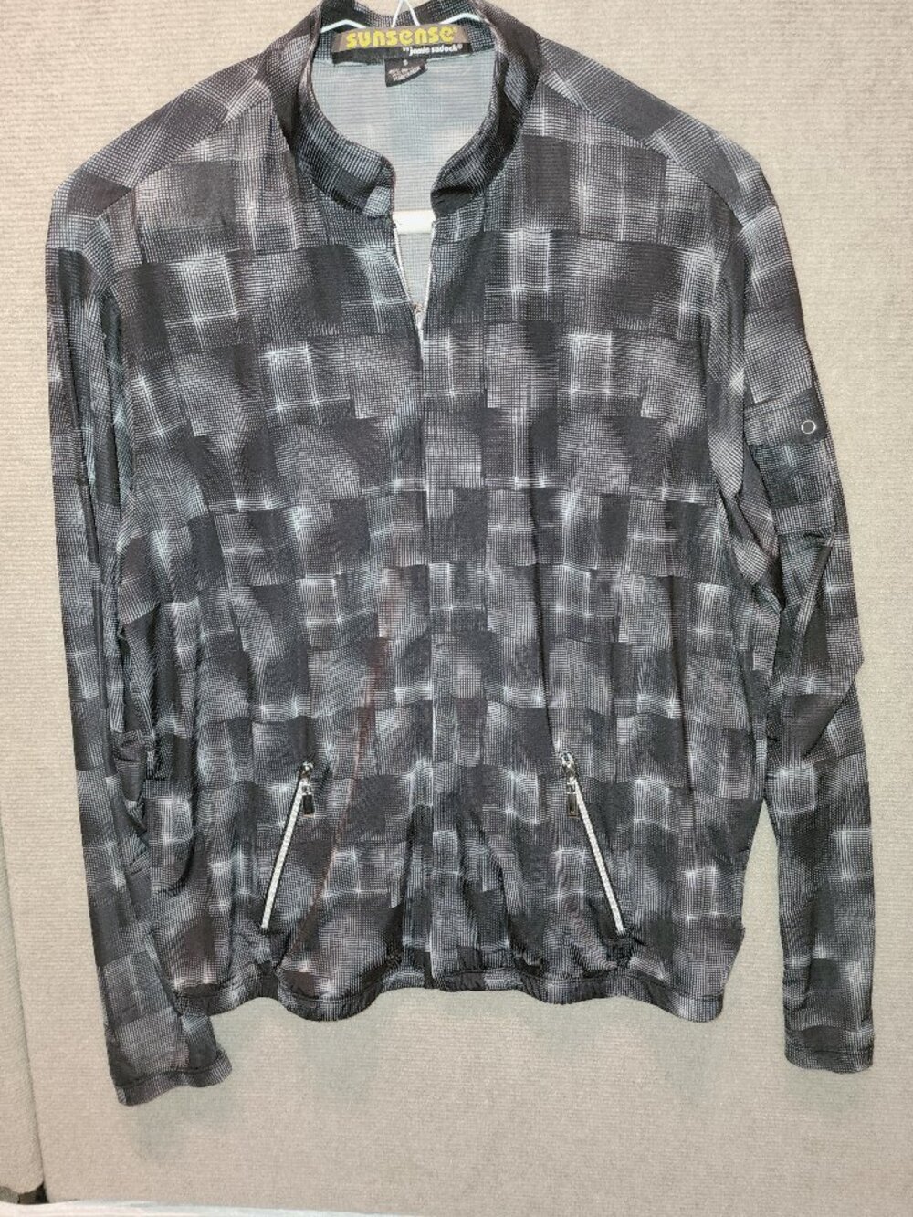 Sunsense Jamie Saddock Golf Full Zip jacket size Small